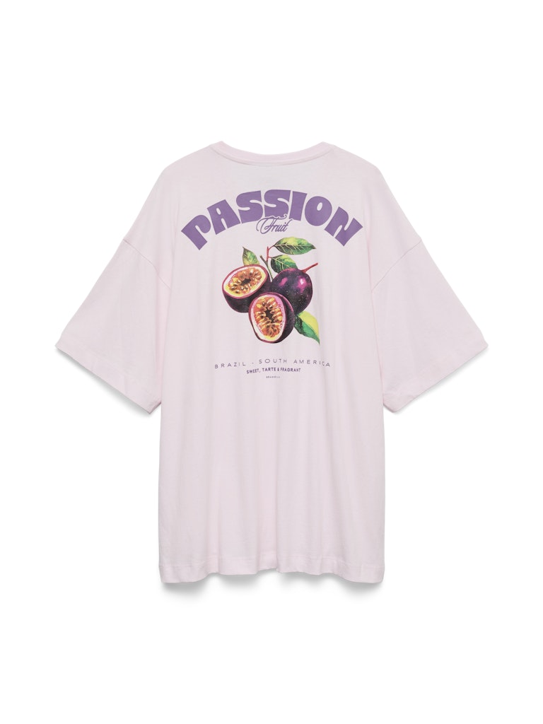 Vmhailey Ss Oversized Box Jrs Noos - Licht Roze