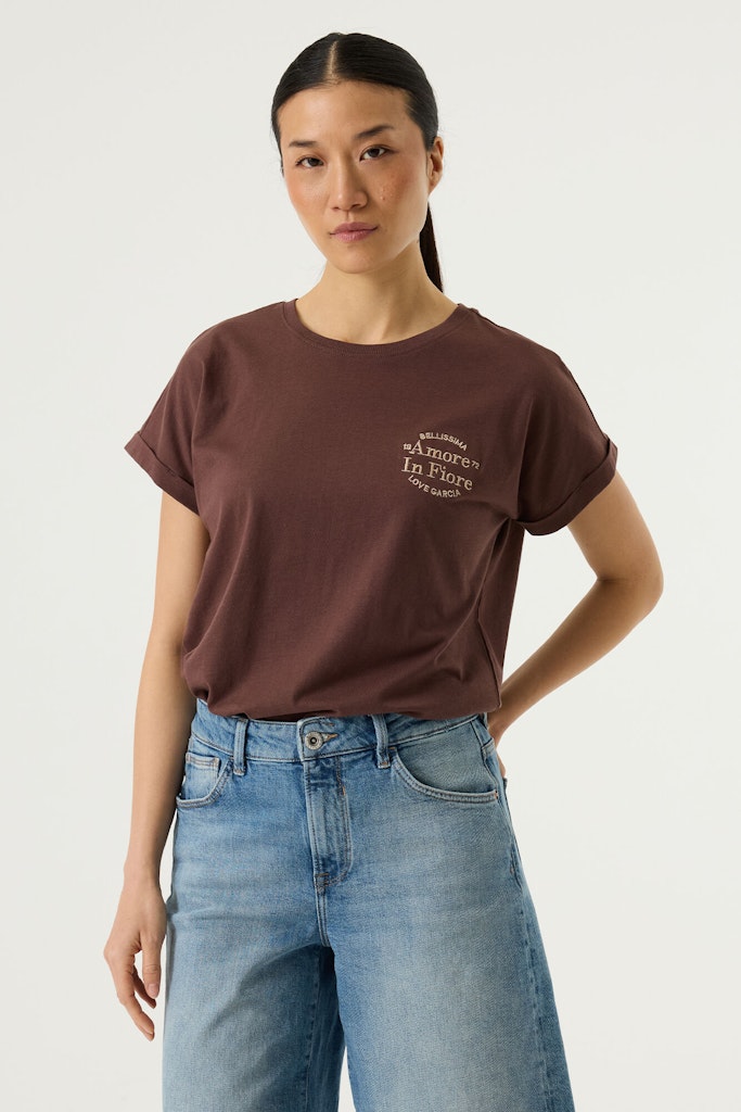T-shirt S/s - Bruin