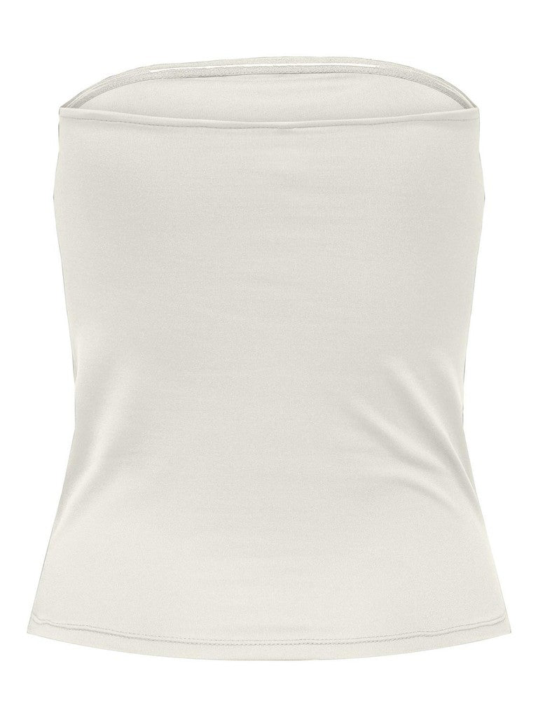 Onlea Tube Top Jrs - Off-white