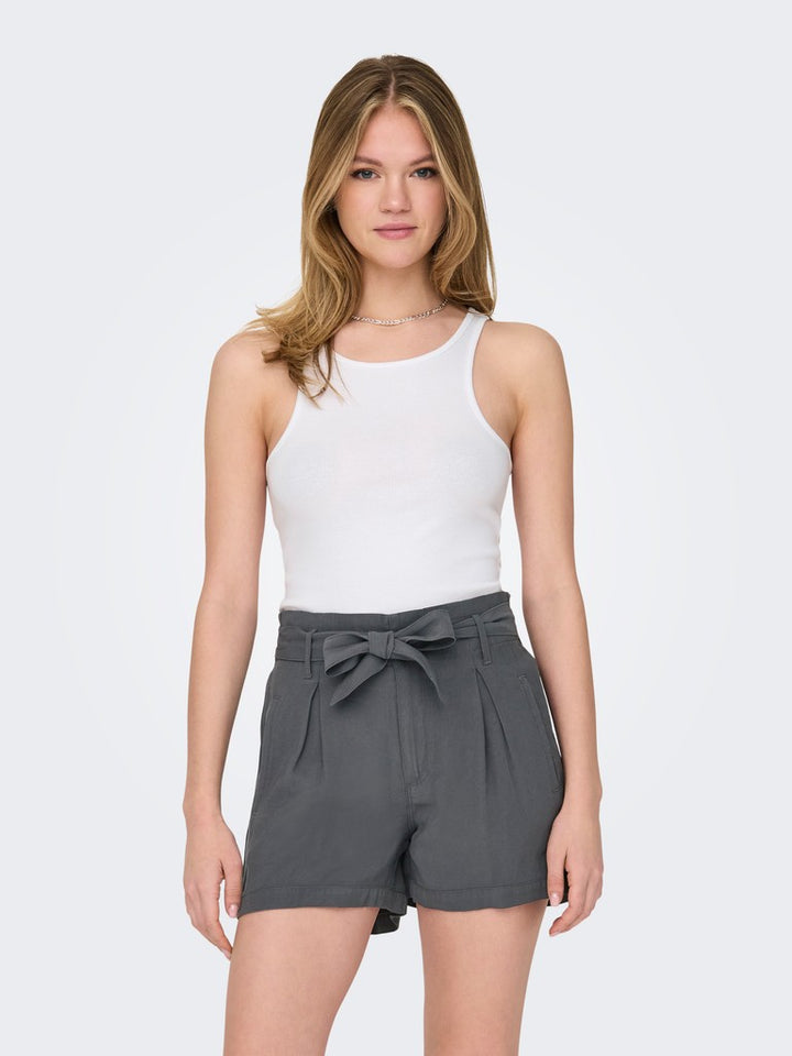 Onlkenya Life Rib Tank Top Jrs Noos - Wit