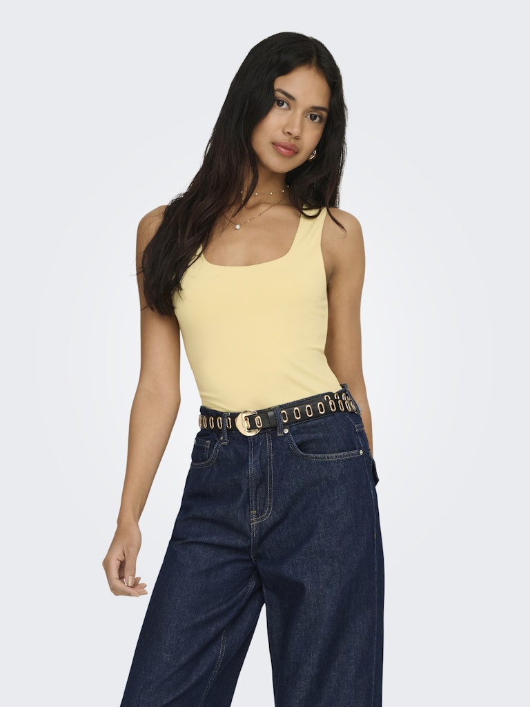 Onlea S/l 2-ways Fit Top Jrs Noos - Geel