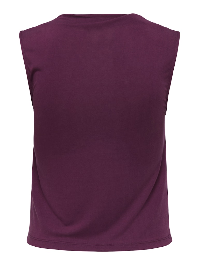 Onlhannah S/l Waterfall Top Jrs - Aubergine