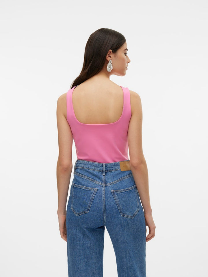 Vmmillion Sl Square Top 2-way Jrs Noos - Roze