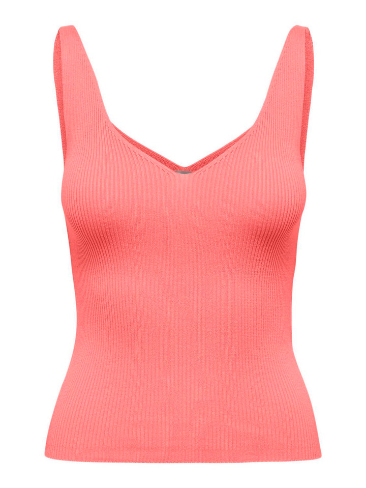 Jdynanna S/l Top Knt Noos - Neon Roze