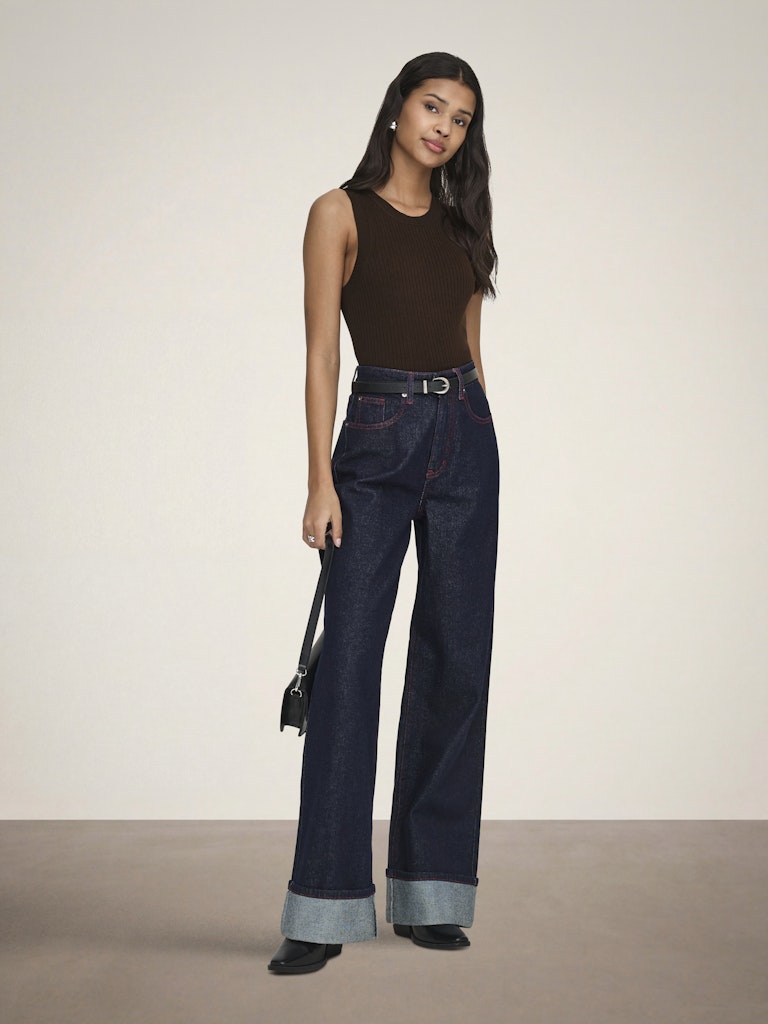 Jdyaya Tank Top Knt Noos - Bruin
