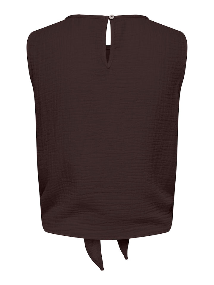 Jdytheis Life Knotbutton Top - Bruin