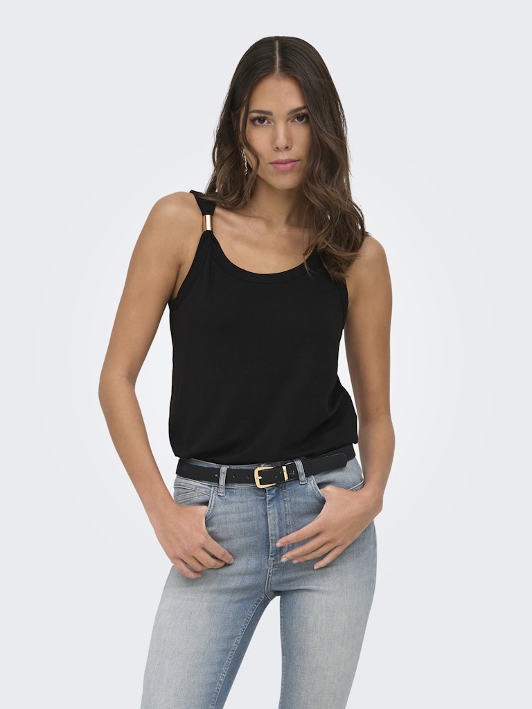 Jdyuffa S/l Top Jrs Noos - Zwart