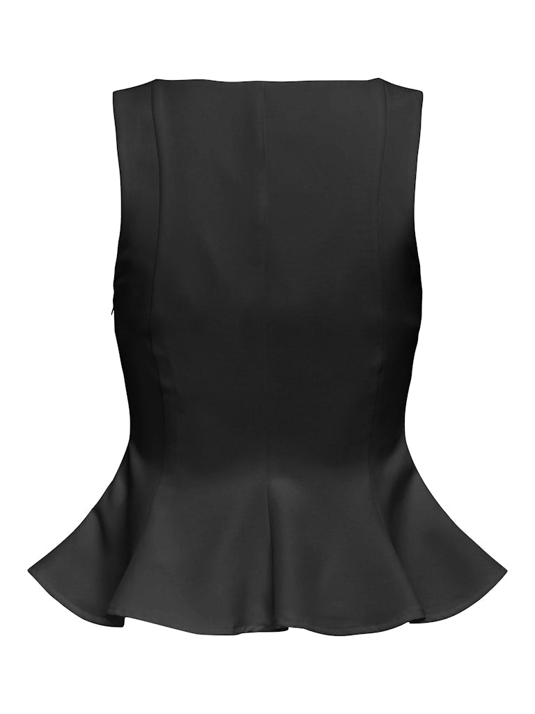 Onlorleen Life Strap Peplum Top Tlr - Zwart