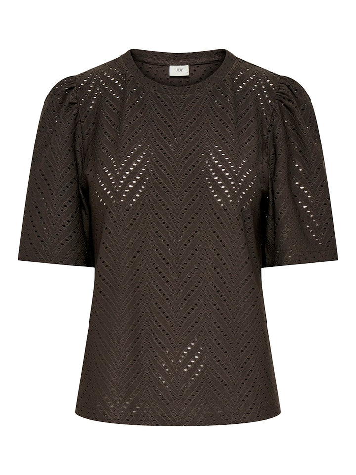 Jdycarla Cathinka S/s Top Jrs Noos - Bruin