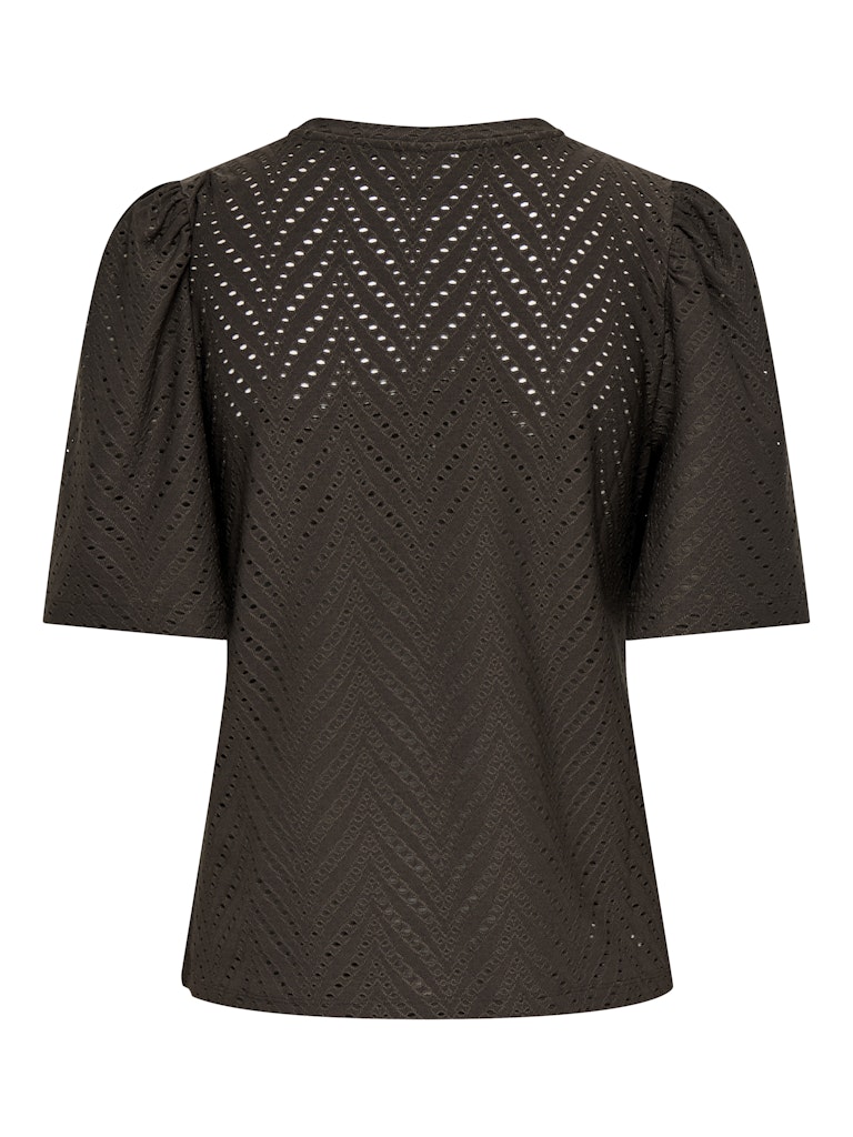 Jdycarla Cathinka S/s Top Jrs Noos - Bruin
