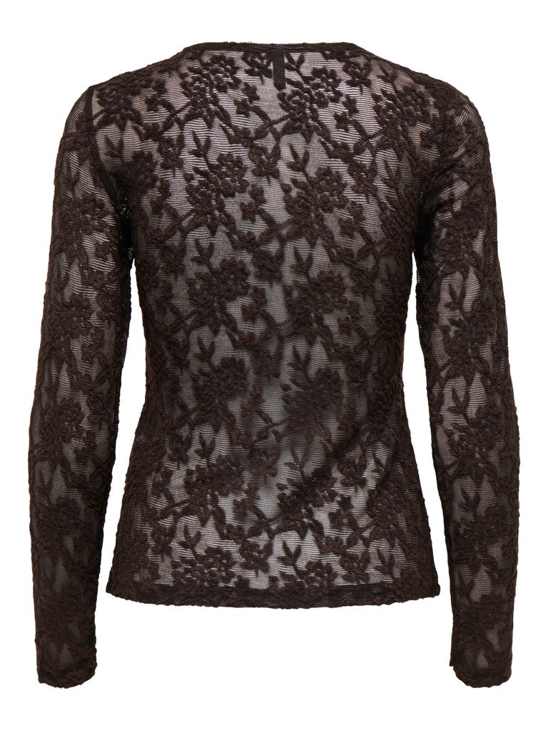 Onlblaise L/s Top Jrs - Bruin
