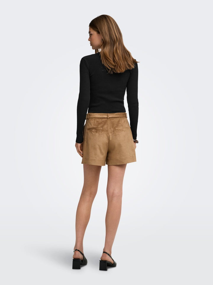 Onlsara Sharai L/s V-neck Top Jrs - Zwart