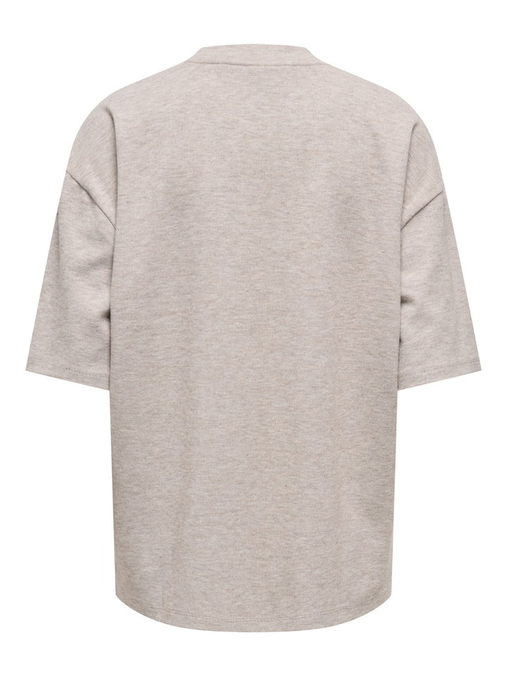 Jdyvita Life S/s O Neck Top Jrs Dia - Grijs Melee