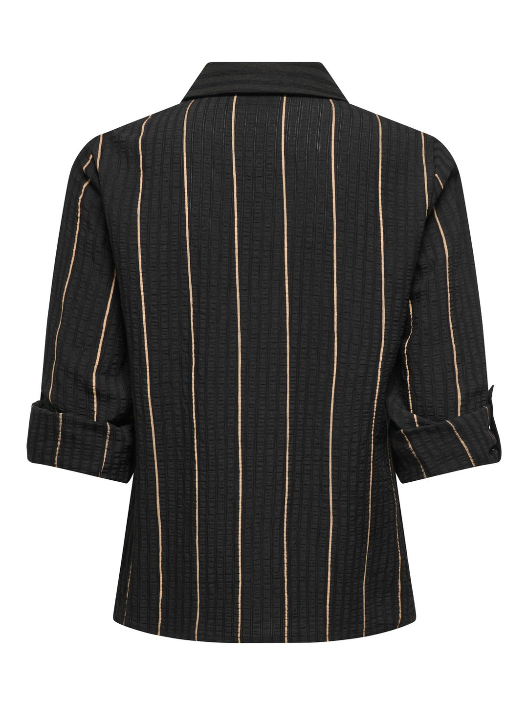 Jdyava L/s Fold Up Shirt Wvn - Zwart Dessin