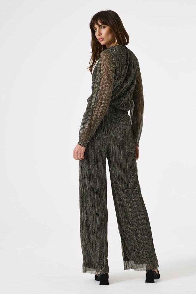 Lurex Top Ls - Goudkleurig