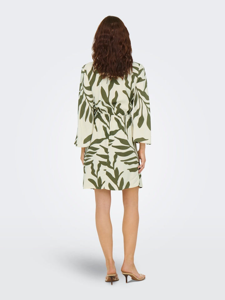 Jdysezen Life 7/8 Short Dress - Groen Dessin