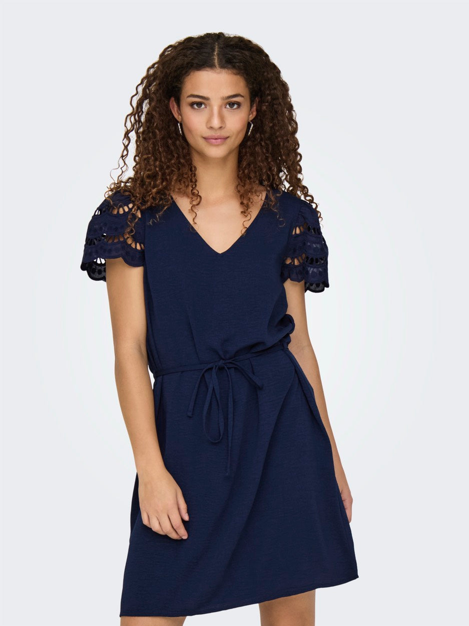 Jdyhannah Life Ss Dress - Navy