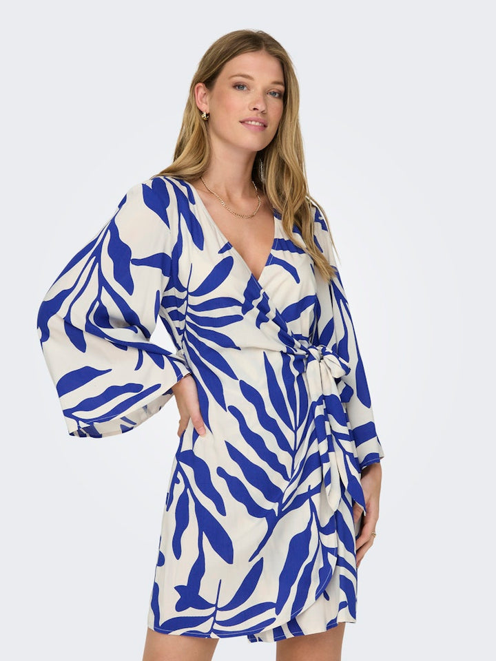 Jdysezen Life 7/8 Short Dress - Blauw Dessin