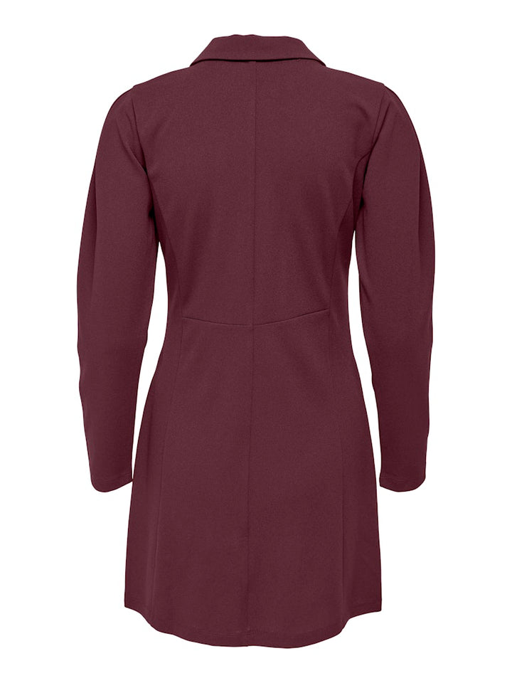Jdycatia Elsa Ls Blazer Dress - Bordeaux