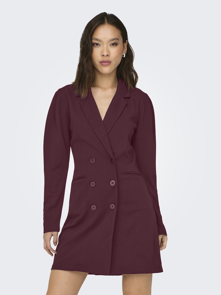 Jdycatia Elsa Ls Blazer Dress - Bordeaux