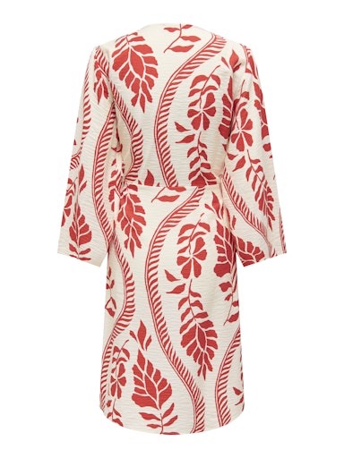 Jdypepper 7/8 Wrap Dress - Rood Dessin