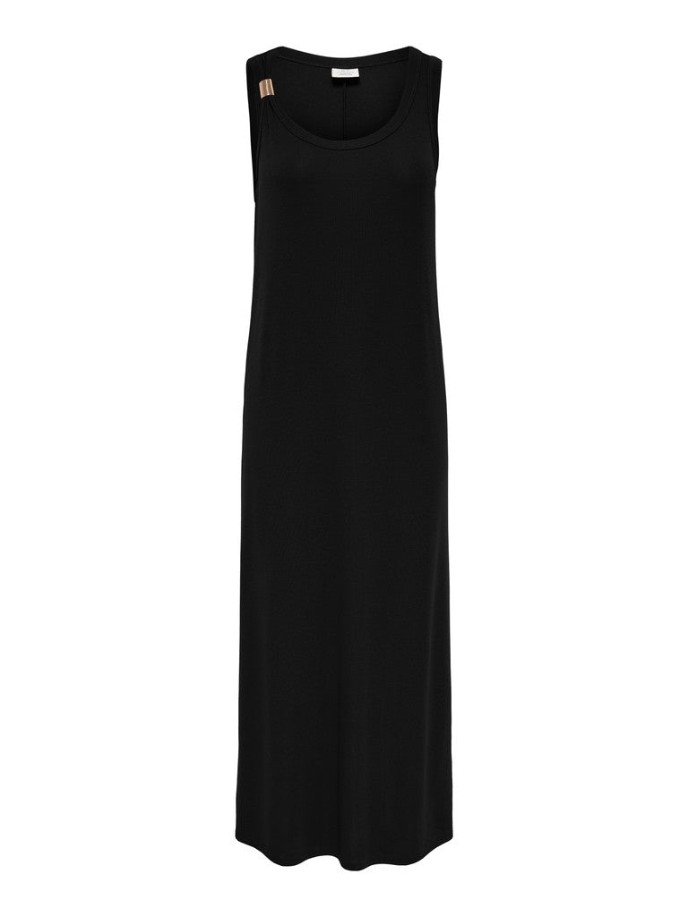 Jdyuffa S/l Long Dress Jrs Exp - Zwart