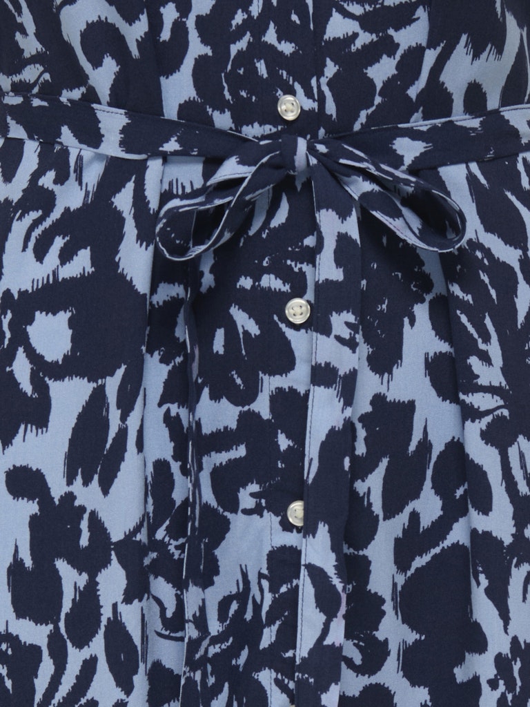 Onlyasmin S/s Shirt Dress Wvn Noos - Blauw Dessin
