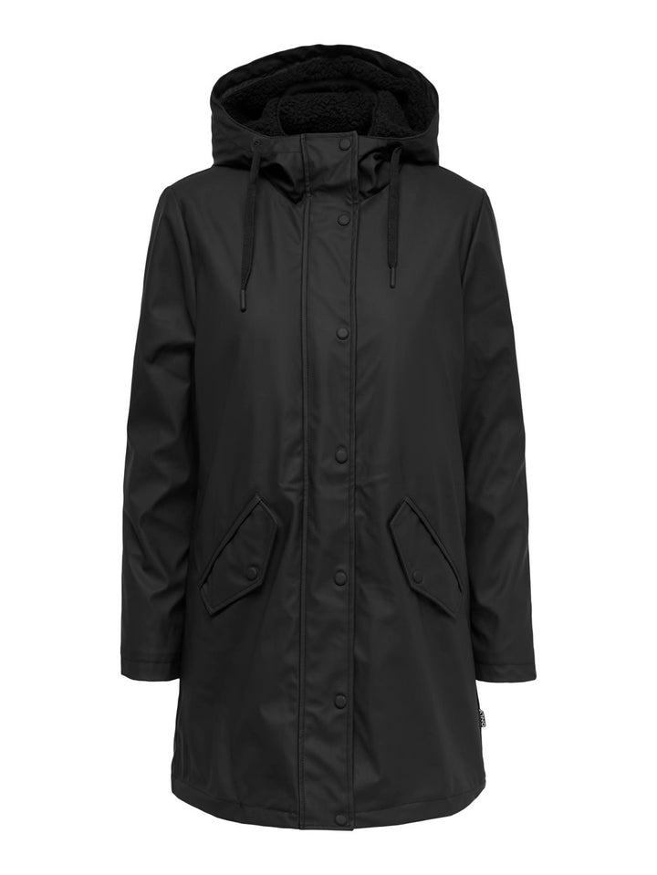 Onlsally Raincoat Cc Otw - Zwart