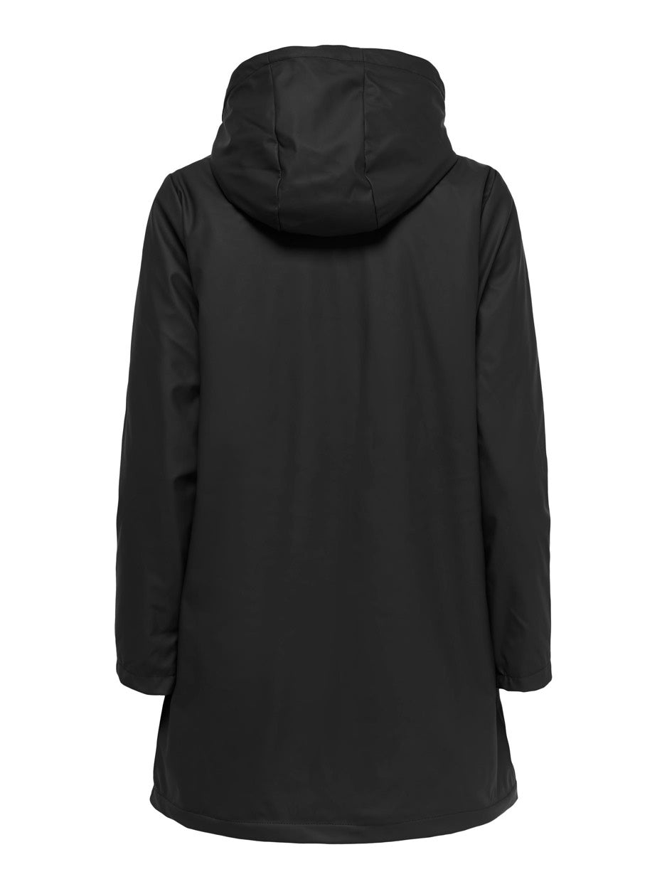 Onlsally Raincoat Cc Otw - Zwart