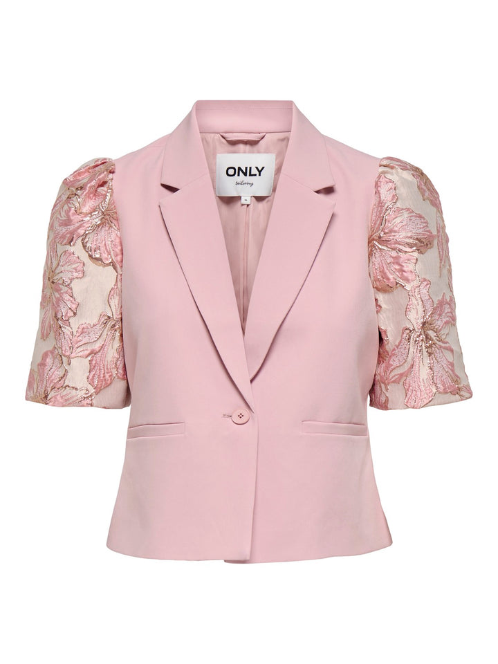 Onlrifika-mellie S/s Blazer Tlr Cs - Licht Roze