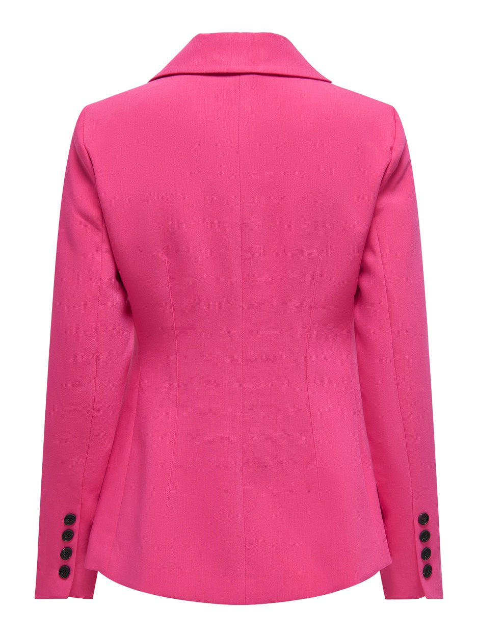 Onlraven Life L/s Fit Blazer Cc Tlr - Pink