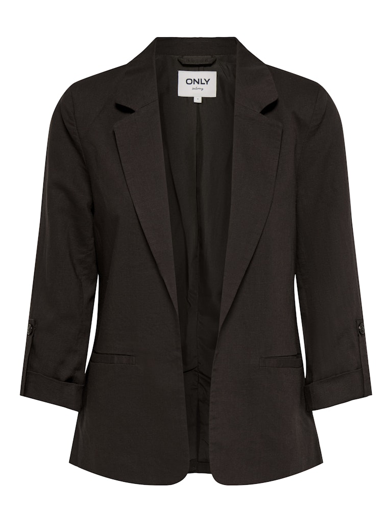 Onlcaro-isola 3/4 Unlined Blazer Tlr - Bruin