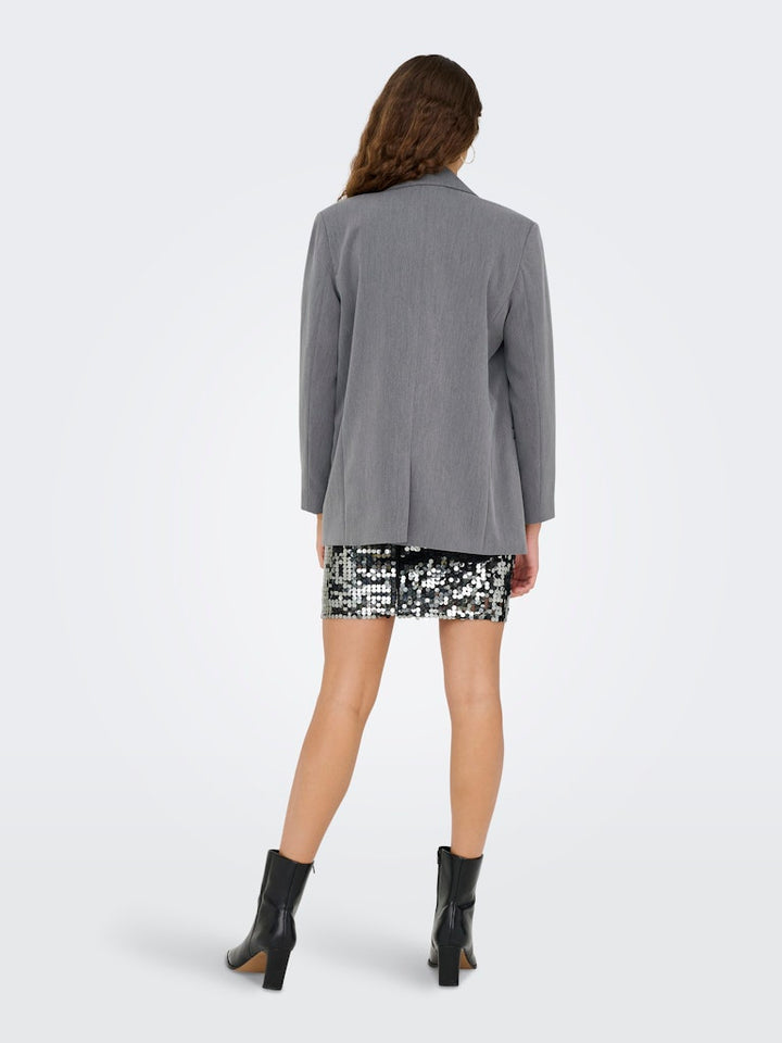 Jdyerica L/s Blazer Tlr - Grijs Melee