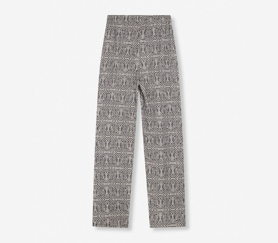 Leopard Cricle Pants - Zwart Dessin