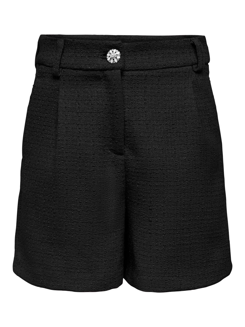 Onlnuan Boucle Shorts - Zwart