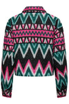 Onlpil Aztec Jacket Otw - Multicolor