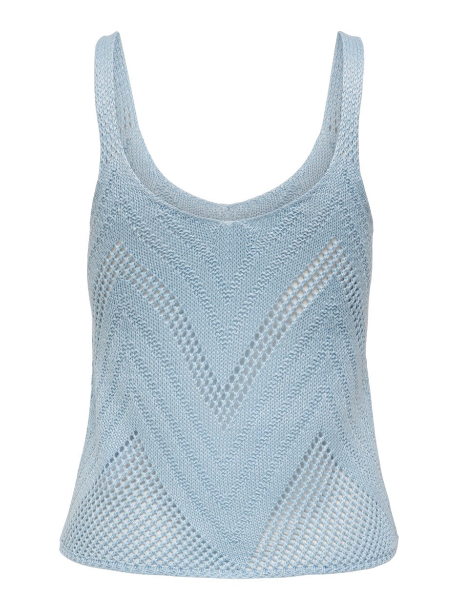 Jdysun Tank Top Knt Noos - Lichtblauw