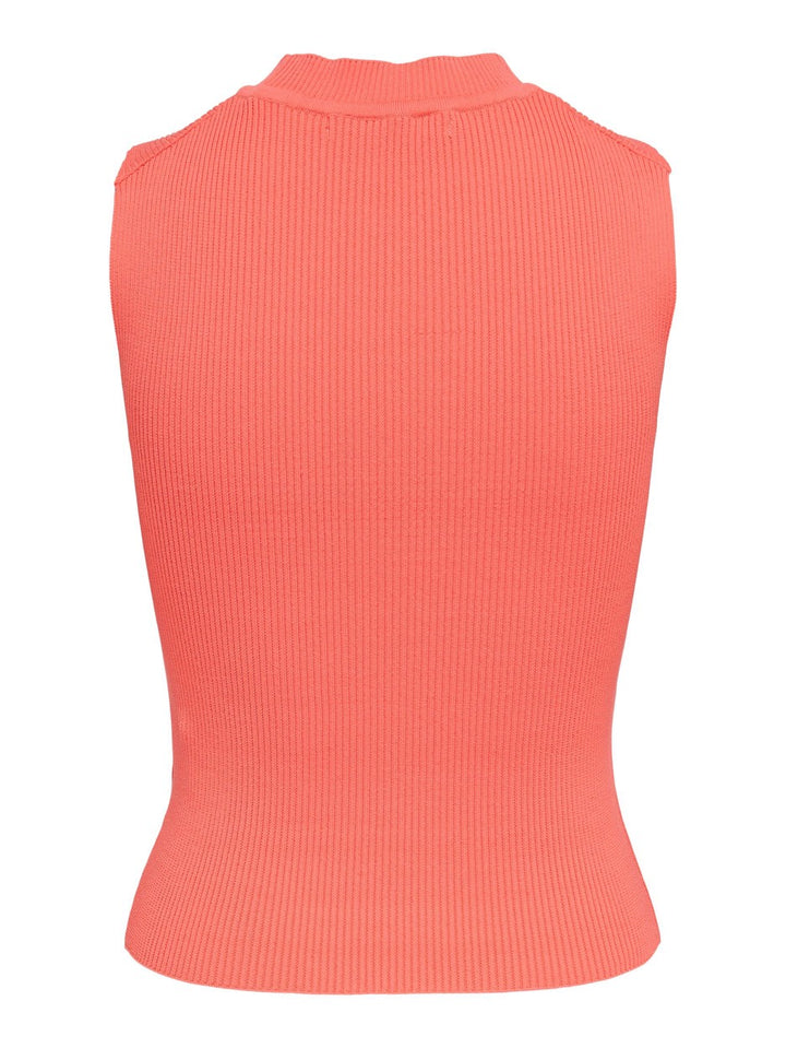 Onlbianka S/l Top Knt - Zalm/peach